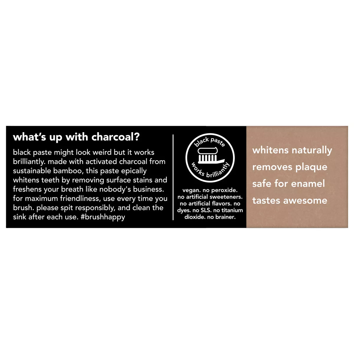 Hello Charcoal Fluoride-Free Whitening Toothpaste - Fresh Mint - 4Oz