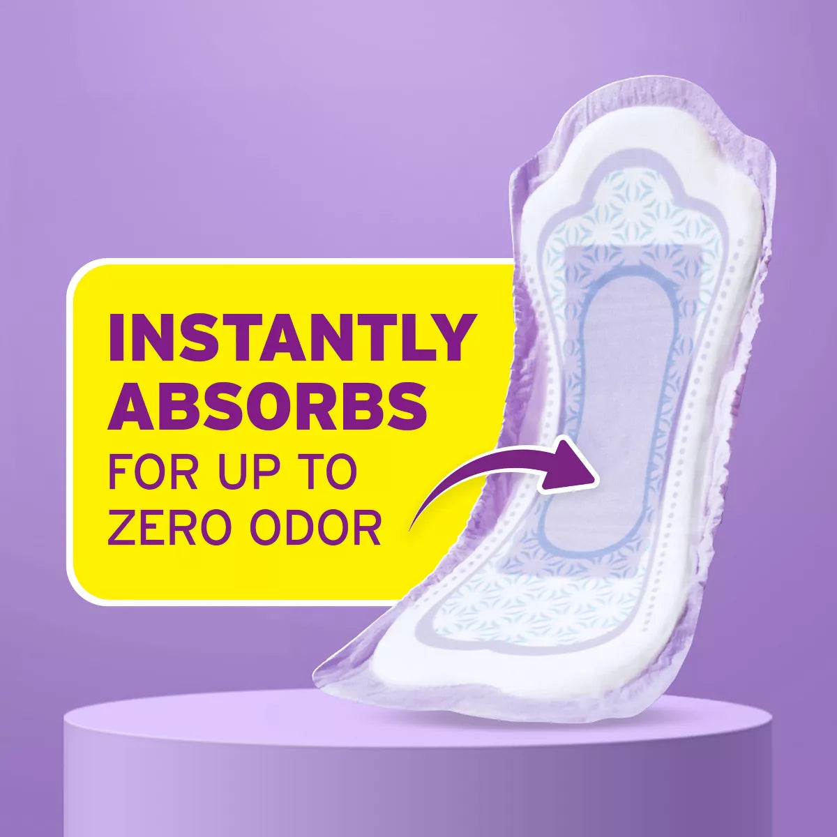 Poise Incontinence Bladder Control & Postpartum Pads - Moderate Absorbency