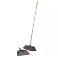 Smooth Sweep Indoor Angle Broom with Dustpan
