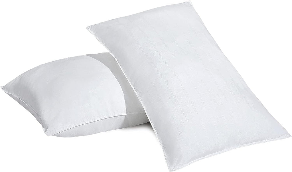 down Alternative Pillows Bed Pillows for Sleeping Hotel Pillows Fiber Filled Bed Pillows Set of 2 Queen Size