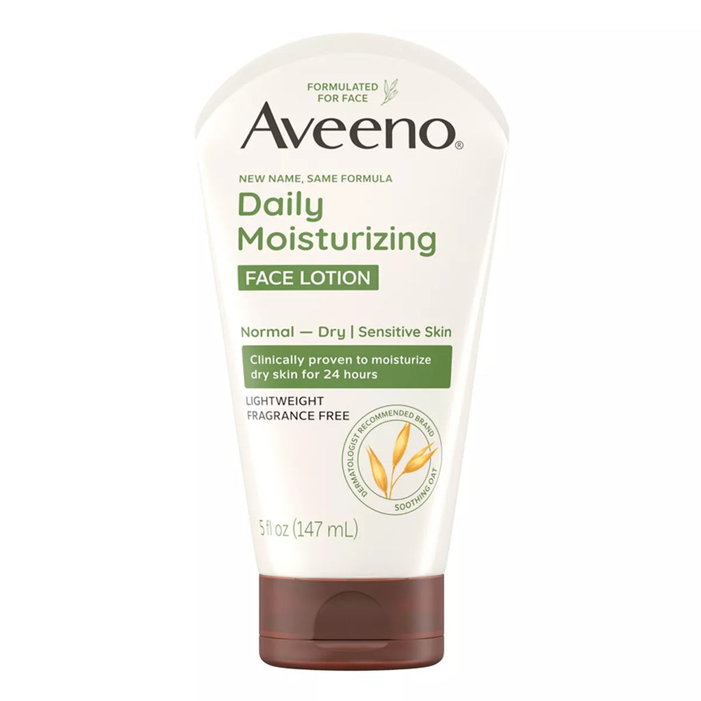 Aveeno Daily Moisturizing Prebiotic Oat Face Cream for Dry Skin - Fragrance Free - 5Fl Oz