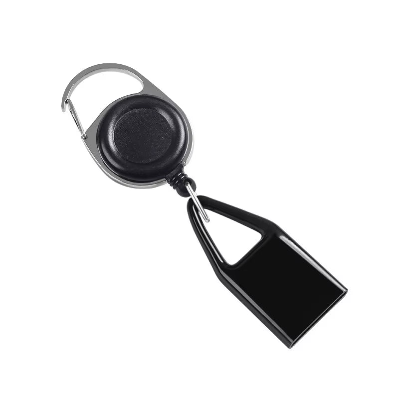 Silicone Lighter Retractable Keychain Protective Sleeve Holder Leash Safe Stash Clip Cover Smoking Accessories