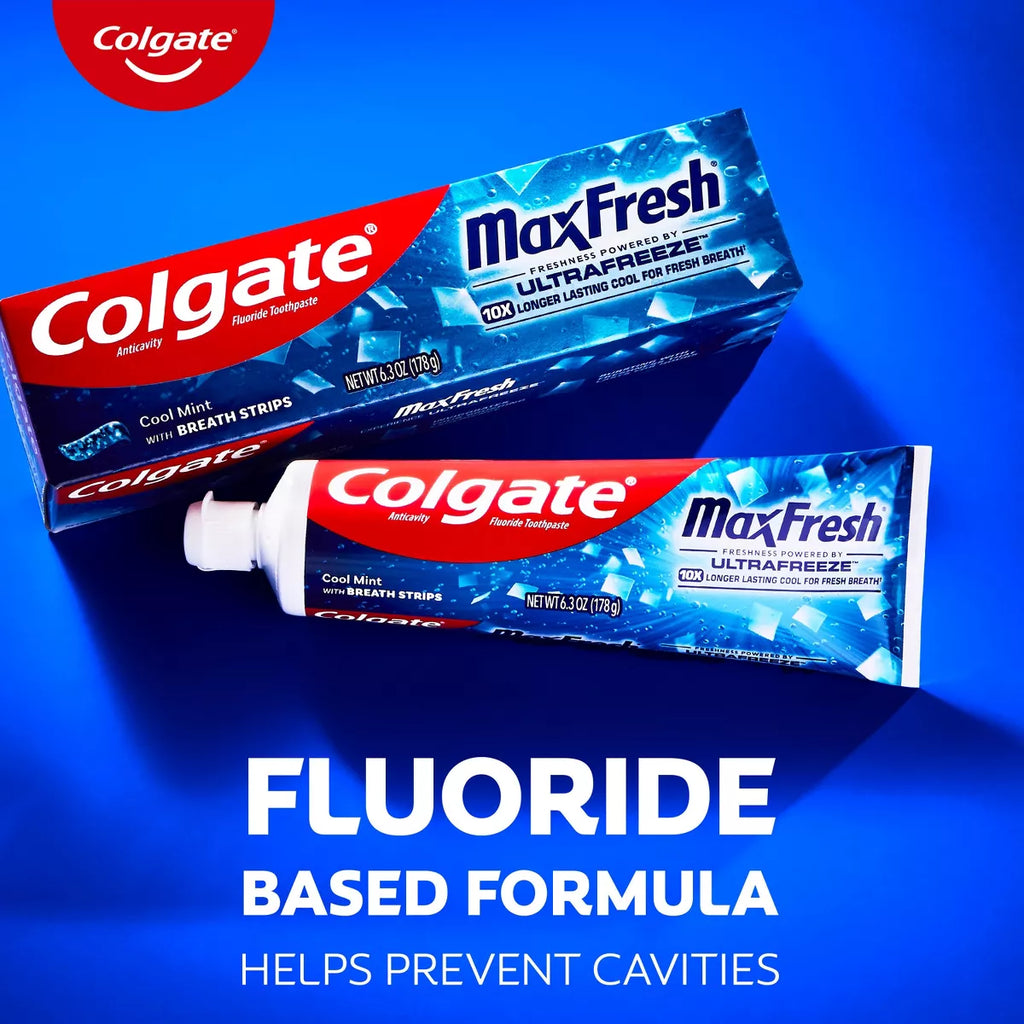 Colgate Maxfresh Travel Toothpaste - Cool Mint - 1.9Oz