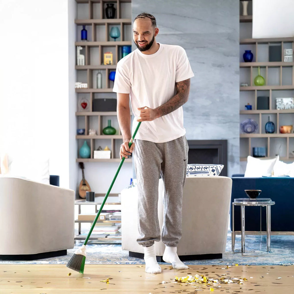 Libman Large Precision Angle Broom with Dustpan