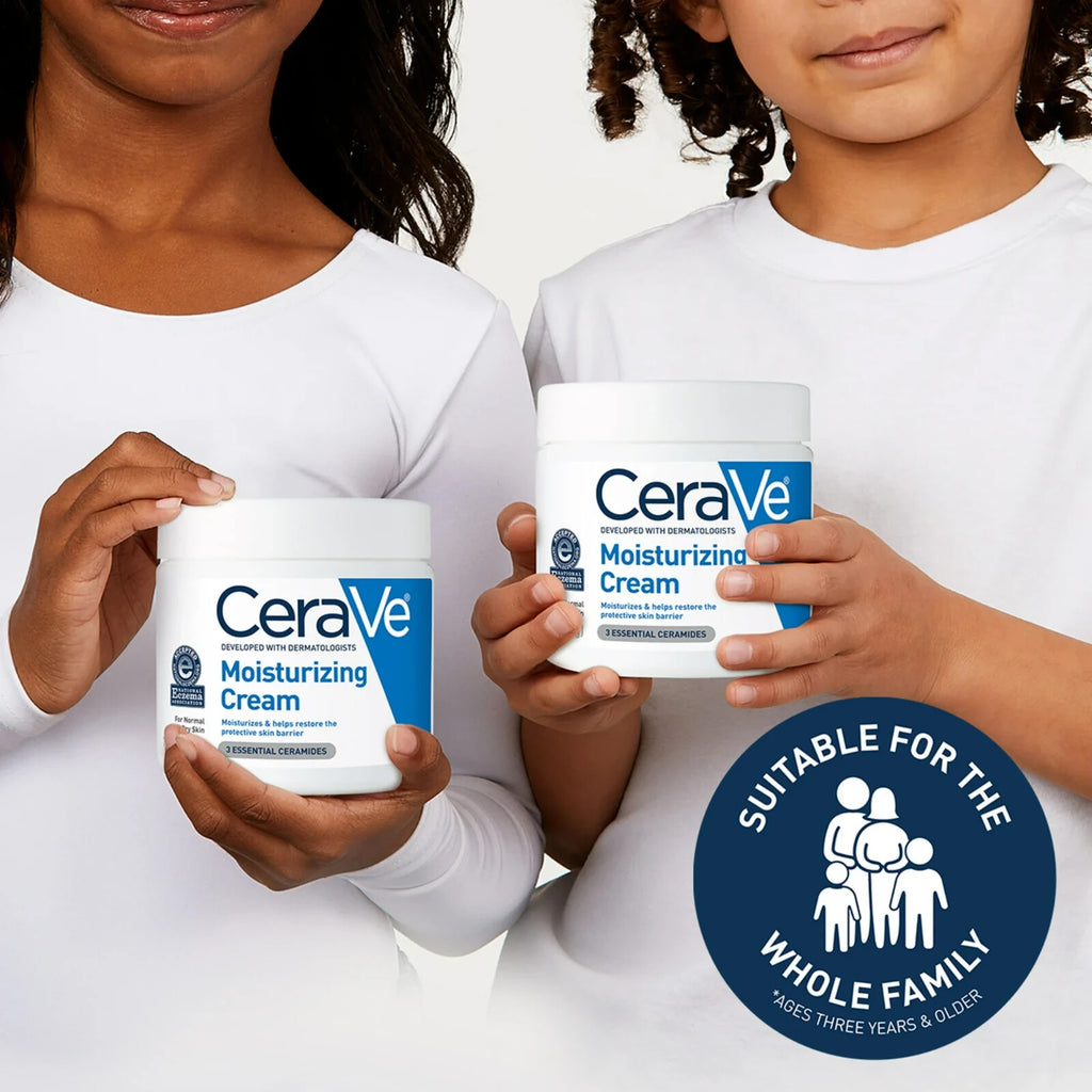 Cerave Moisturizing Cream, Face Moisturizer & Body Lotion for Normal to Very Dry