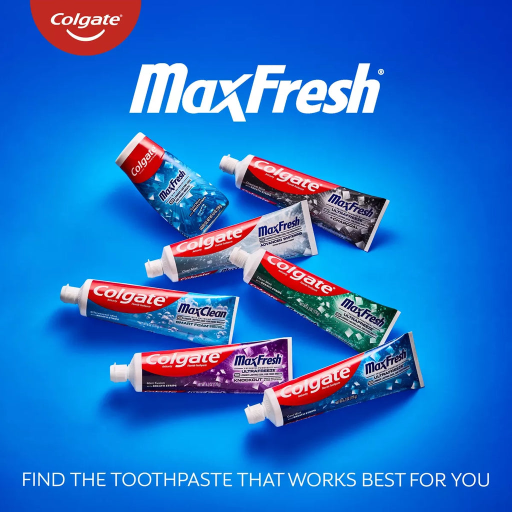 Colgate Maxfresh Travel Toothpaste - Cool Mint - 1.9Oz