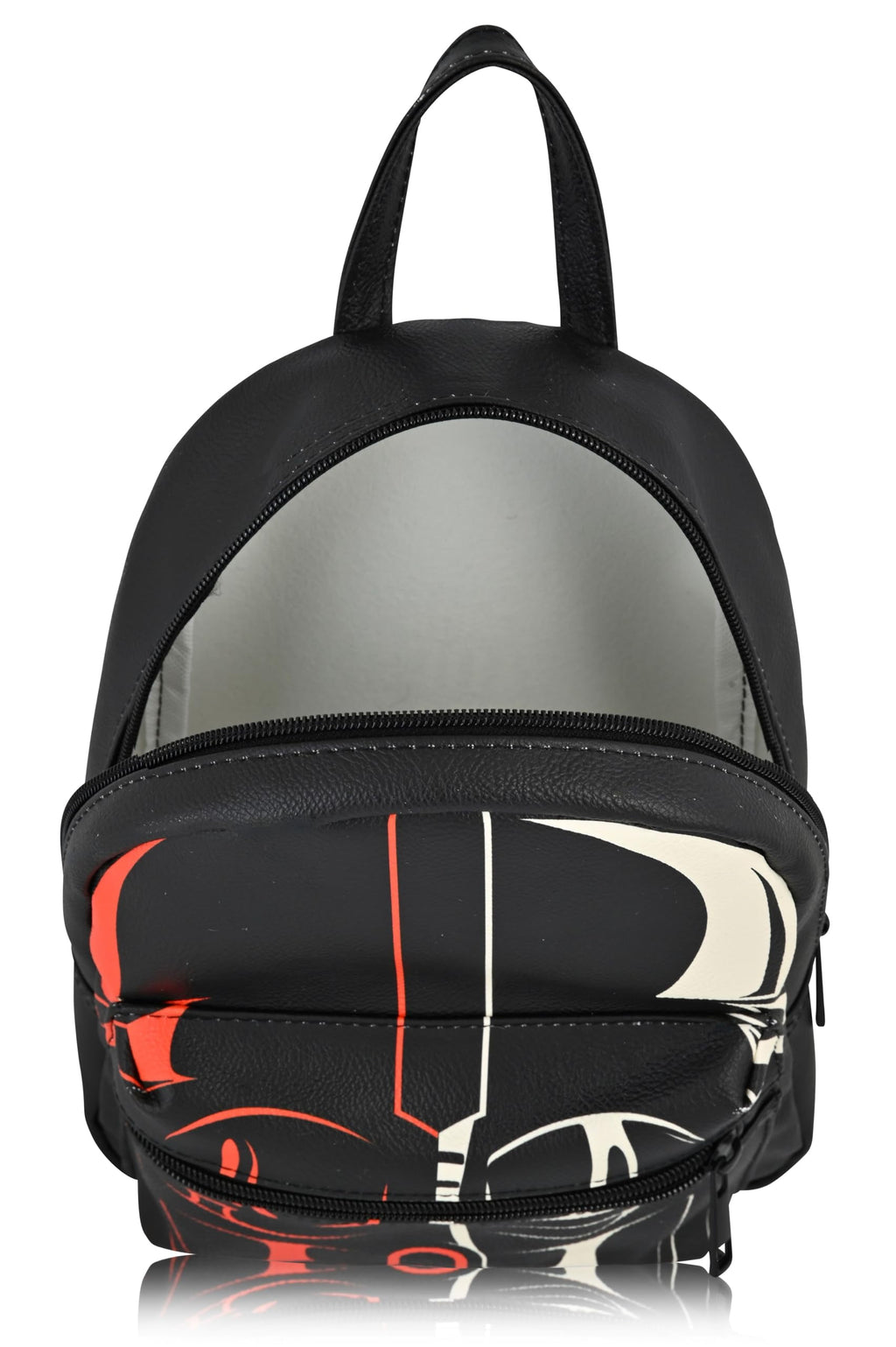 Fast Forward Darth Vader Backpack for Men, Women, Unisex Cute PU Leather 10" Mini Darth Vader Backpack Purse Shoulder Purse | Darth Vader Bag and Darth Vader Accessories