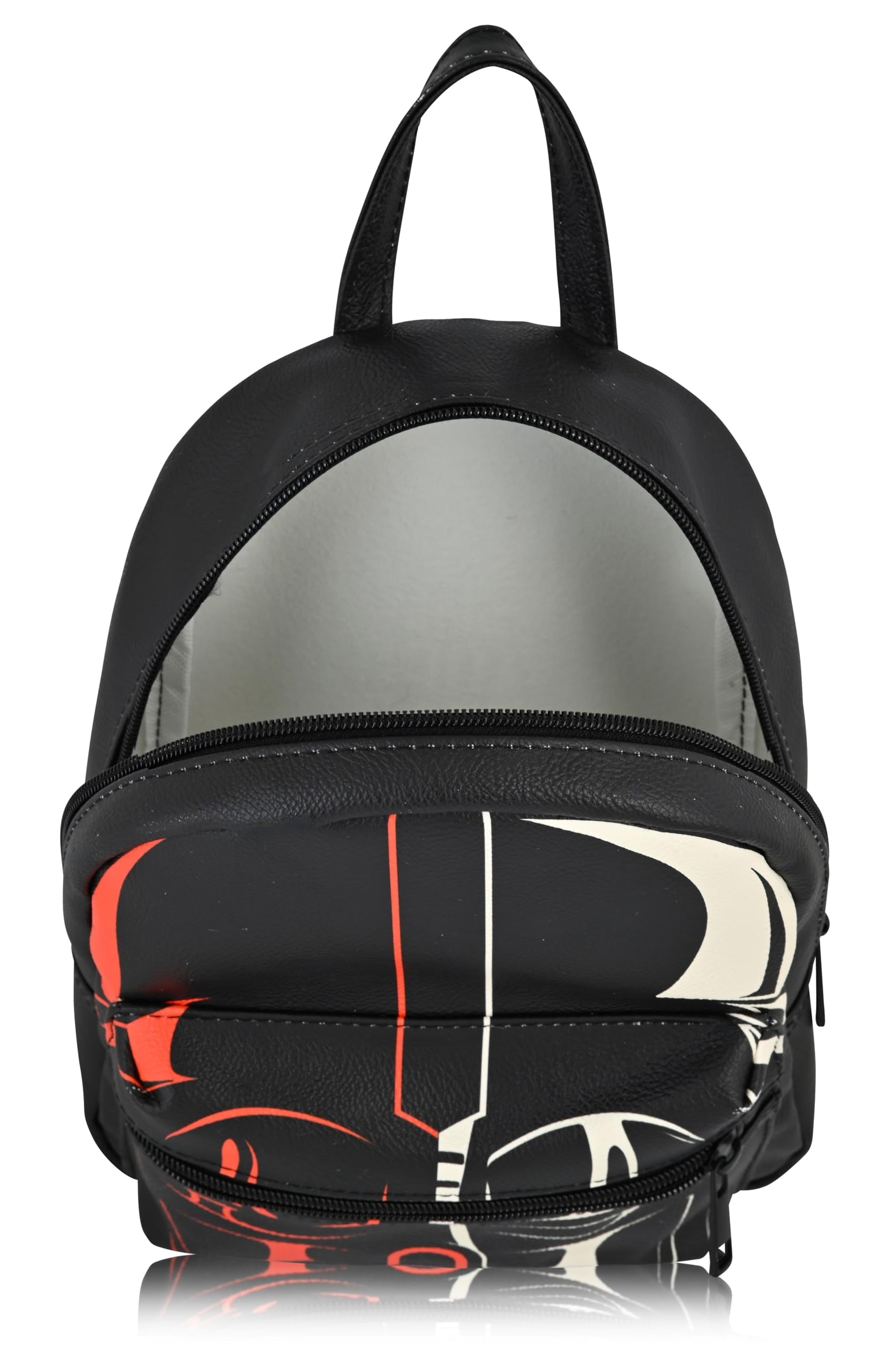 Fast Forward Darth Vader Backpack for Men, Women, Unisex Cute PU Leather 10" Mini Darth Vader Backpack Purse Shoulder Purse | Darth Vader Bag and Darth Vader Accessories