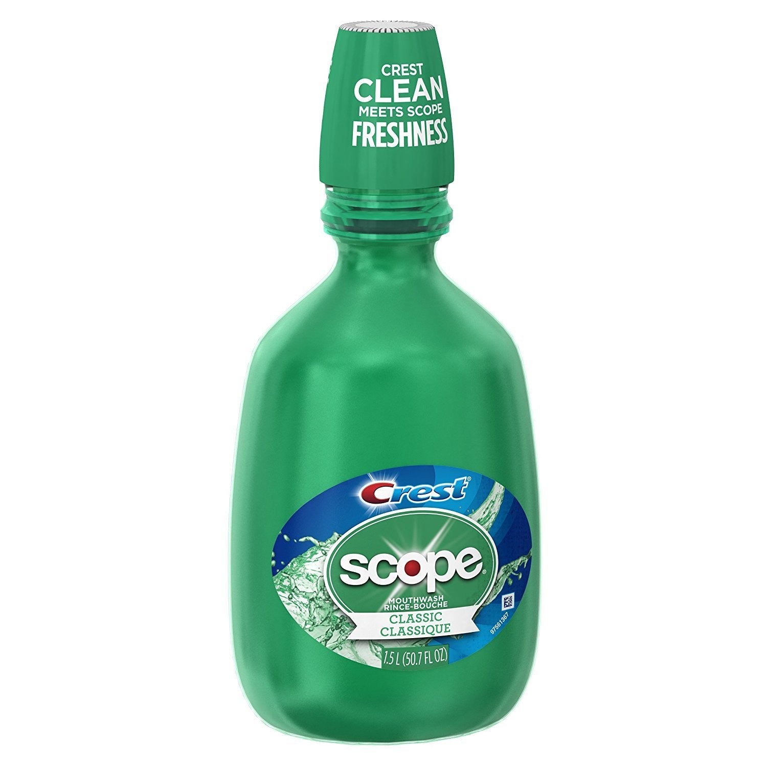 Crest Scope Classic Mouthwash Original Formula 50.7 Fl Oz Personal Care