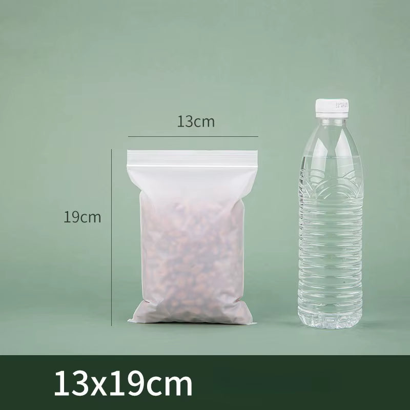 Wholesale Biodegradable Frosted Food Packaging Zipper Bag Sealing for Tea Dried Fruit Beans Nuts Storage Reusable Pouch
