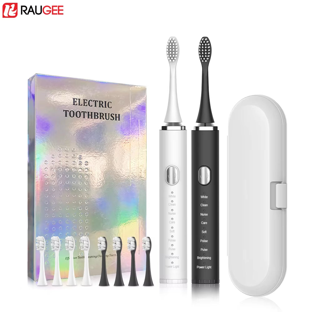 Electric Toothbrush Sonic Electric Toothbrush for Teeth Brushes Vibration Dental Tooth Cleaner USB Rechargeable Tooth Brush Case