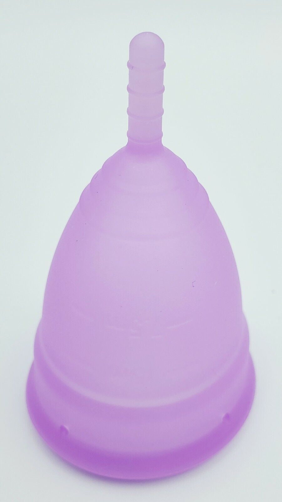 Menstrual Cup Reusable Period Cup-Purple- Size (L)Silicone Soft US