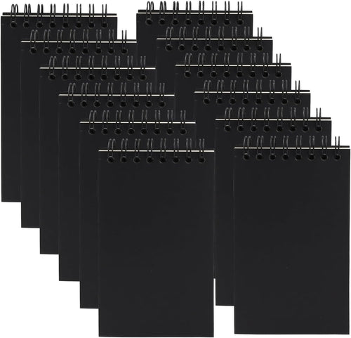 12 Pack Pocket Notebooks, 3X5 Small Notepads, Mini Spiral Notebooks, 60 Sheets/1