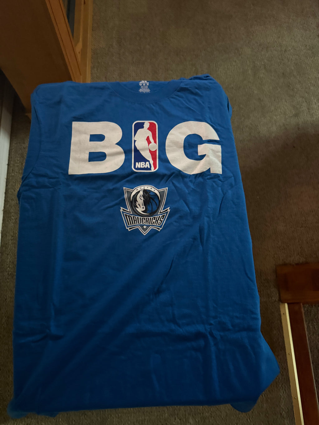 BIG NBA Mavs Blue T-Shirt