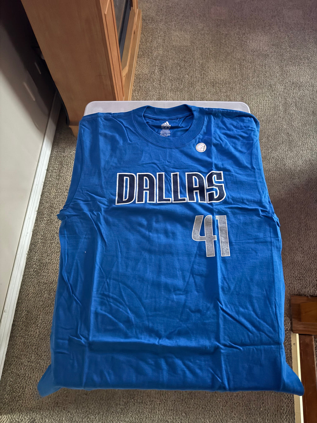 Dallas Mavericks #41 Dirk Nowitzki T-Shirt