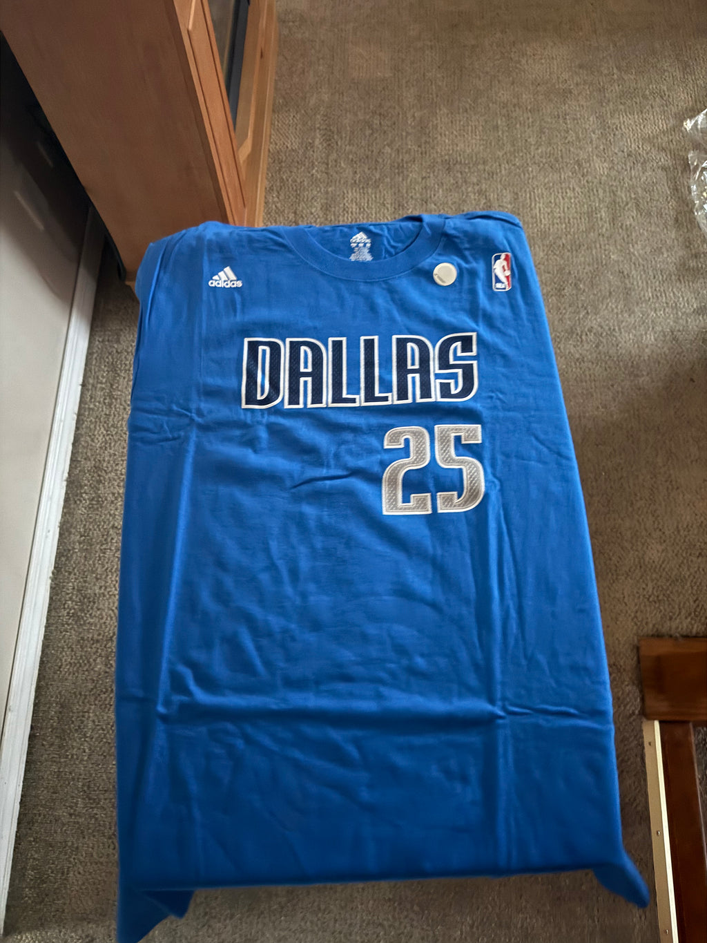 Dallas Mavericks "25" Blue T-Shirt
