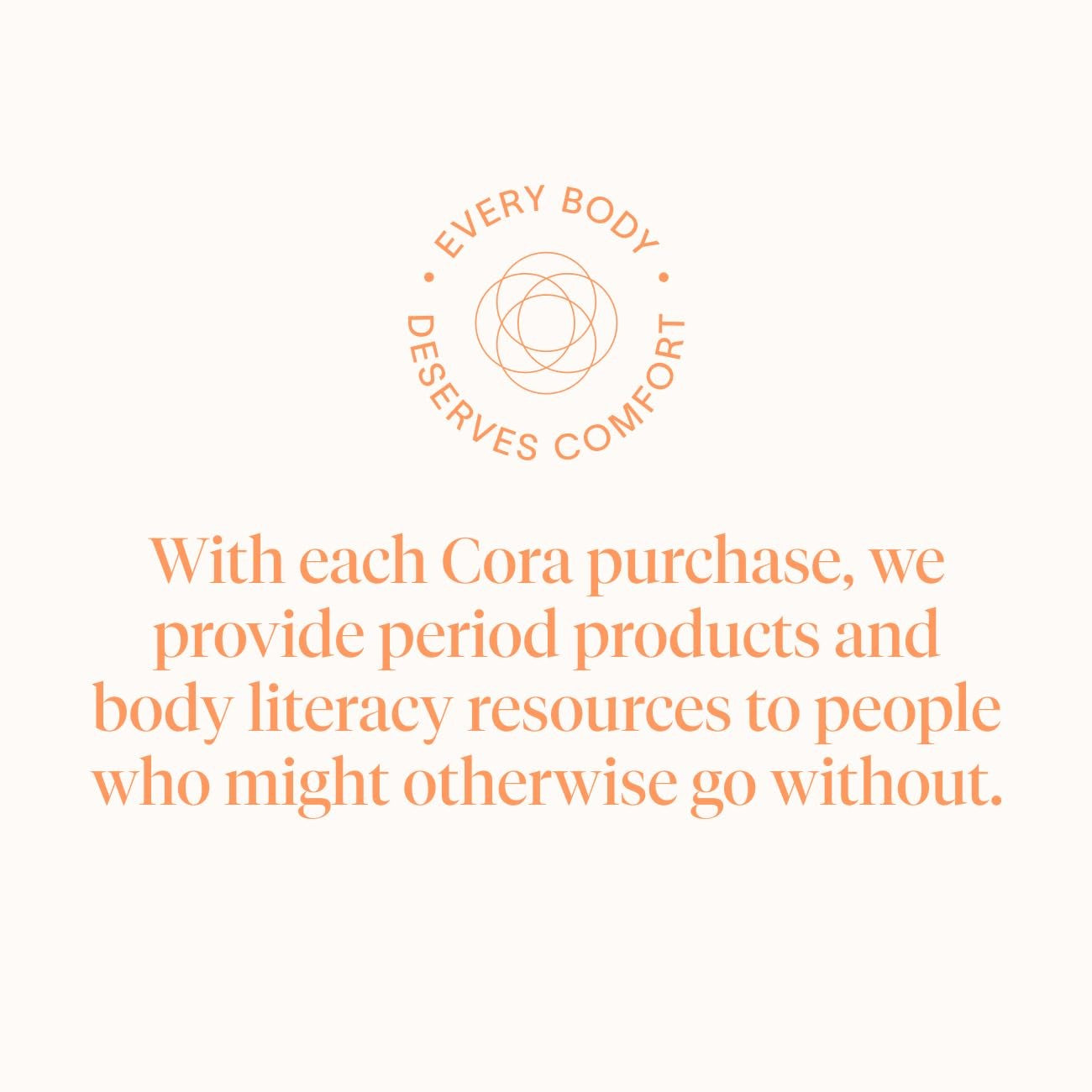 Cora Organic Cotton Tampons (36 Super plus Tampons)