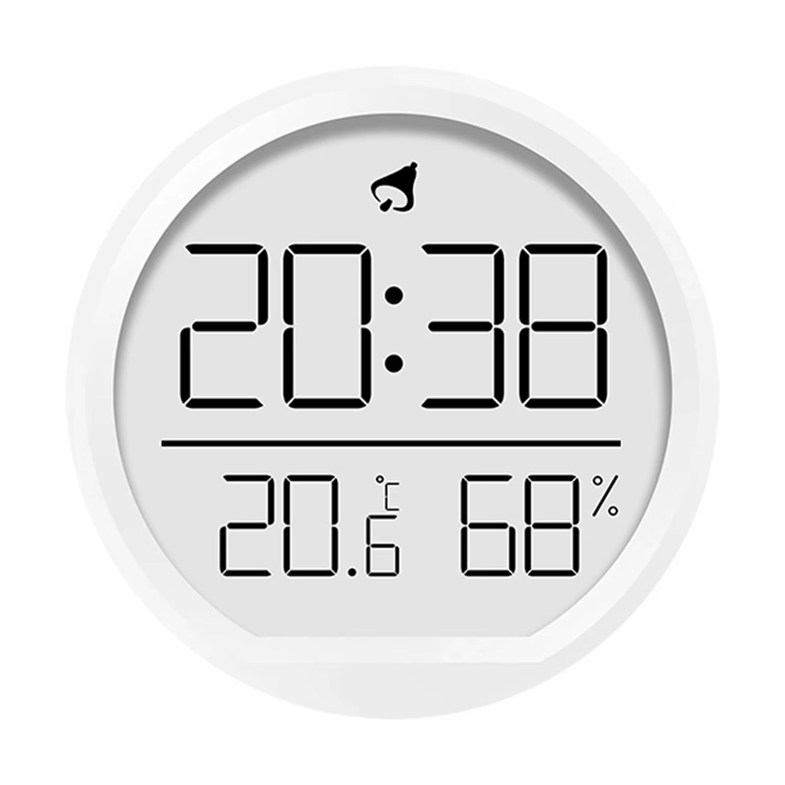 Multi-Function Clock Indoor Temperature Humidity Clock Date Display Electronic Alarm Clock Home Wall Mounted Clock