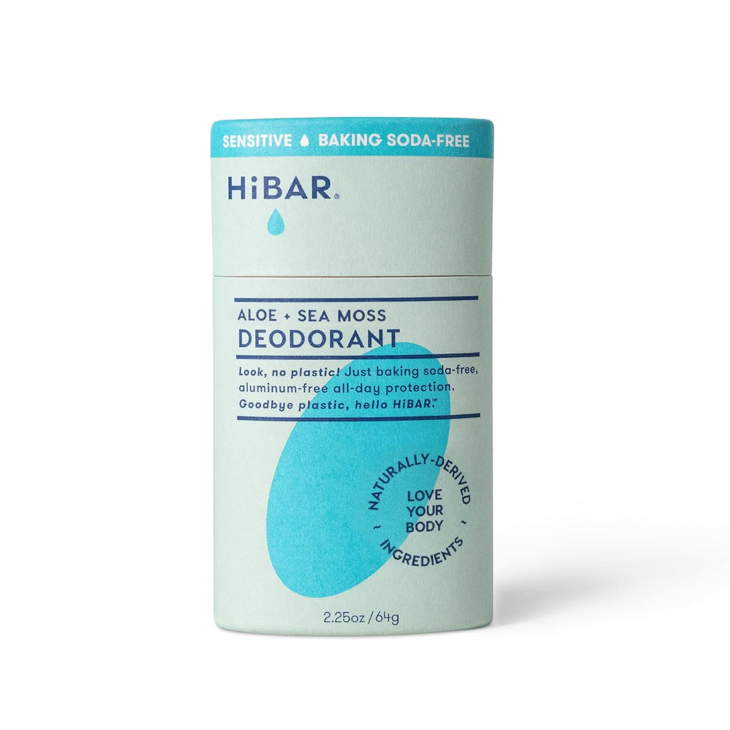 Sensitive Deodorant with Sea Moss & Aloe - Gentle on Skin, Neutralizes Odor, Absorbs Moisture, Smooth Application, Long-Lasting Protection, Aluminum & Paraben Free