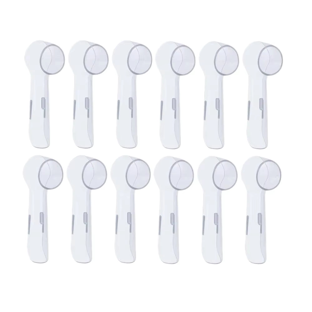 6/12Pc for Oral B Protective Cover for Braun Tooth Brush Heads Lid Stand Holder Electric Toothbrush Heads Keep Clean Travel Case