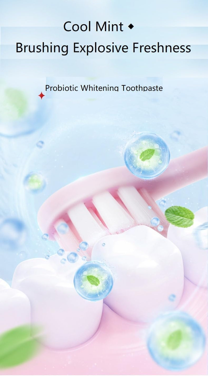 SP6 Probiotic Toothpaste, Ultra Whitening, Fresh Breath, Deep Clean