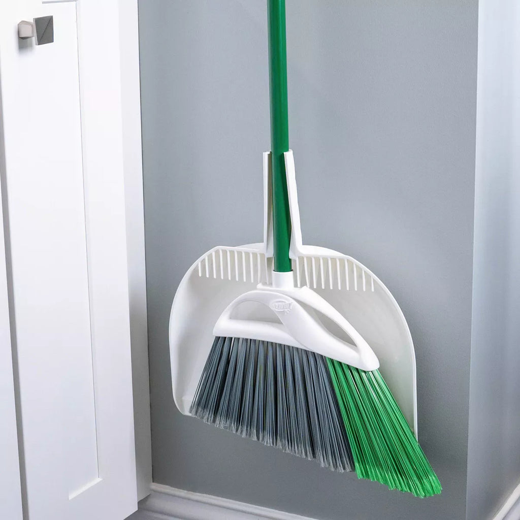 Libman Large Precision Angle Broom with Dustpan
