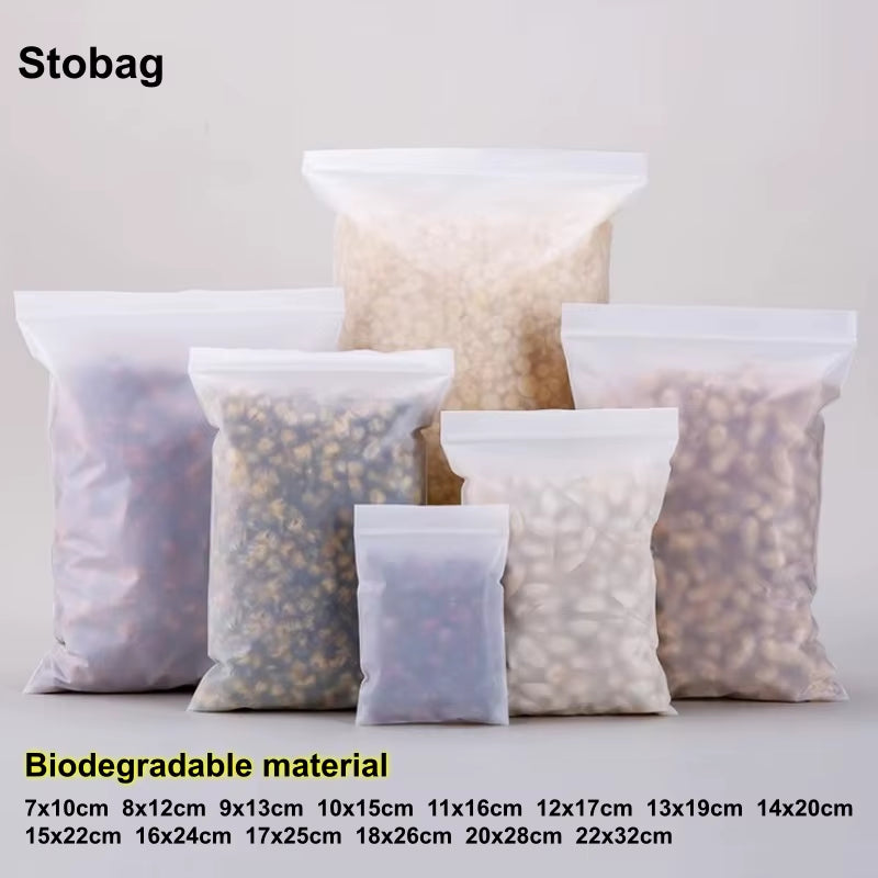 Wholesale Biodegradable Frosted Food Packaging Zipper Bag Sealing for Tea Dried Fruit Beans Nuts Storage Reusable Pouch