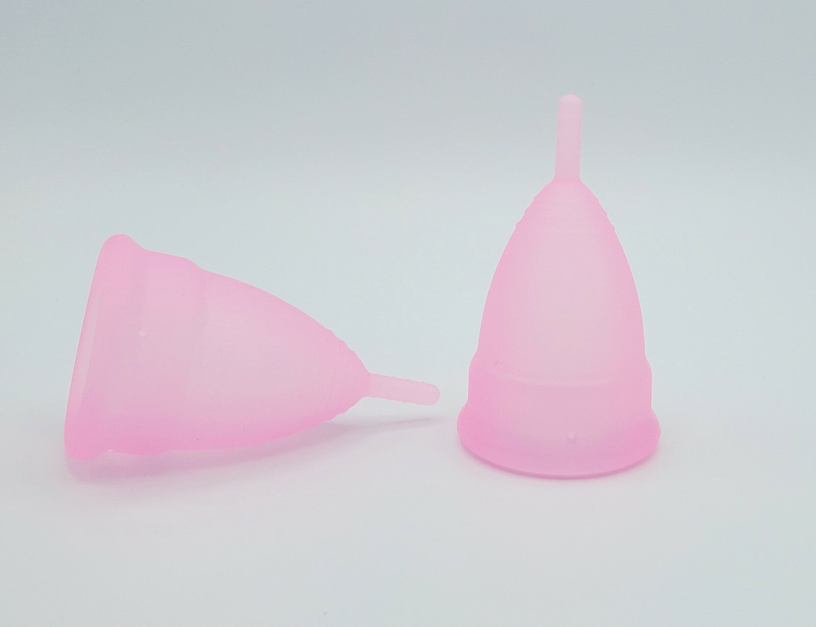 Menstrual Cup Reusable Period Cup-Pink- Size (L) Silicone Soft US Seller