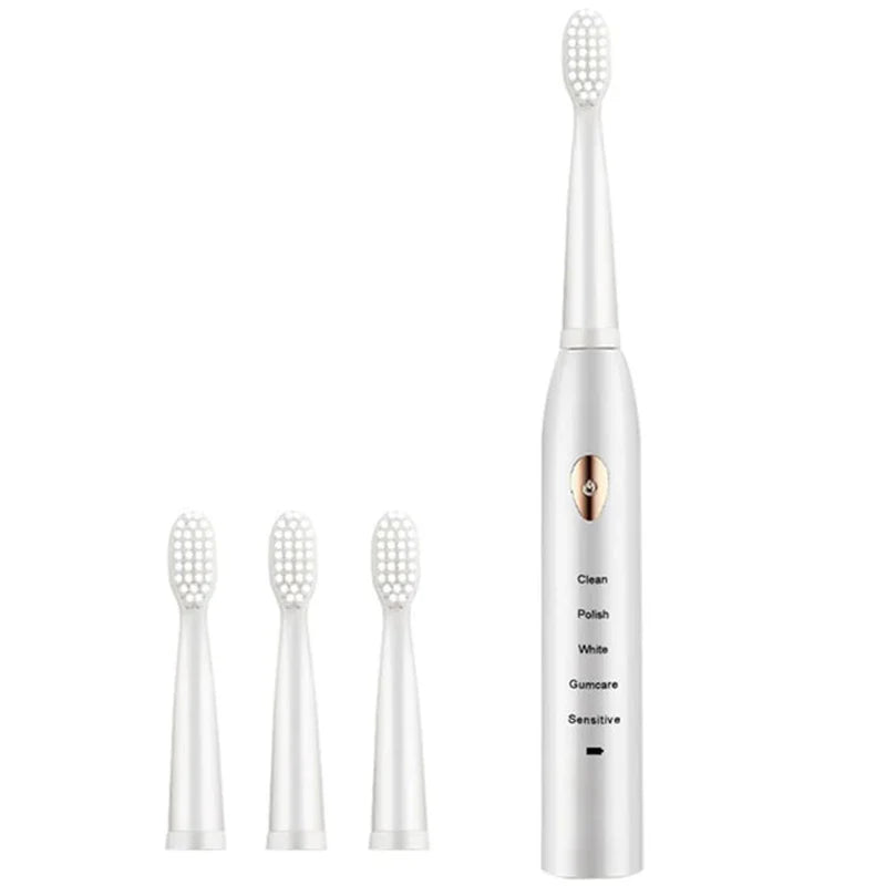 Powerful Ultrasonic Sonic Electric Toothbrush USB Charge Rechargeable Tooth Brush Washable Electronic Whitening Teeth Brush J110