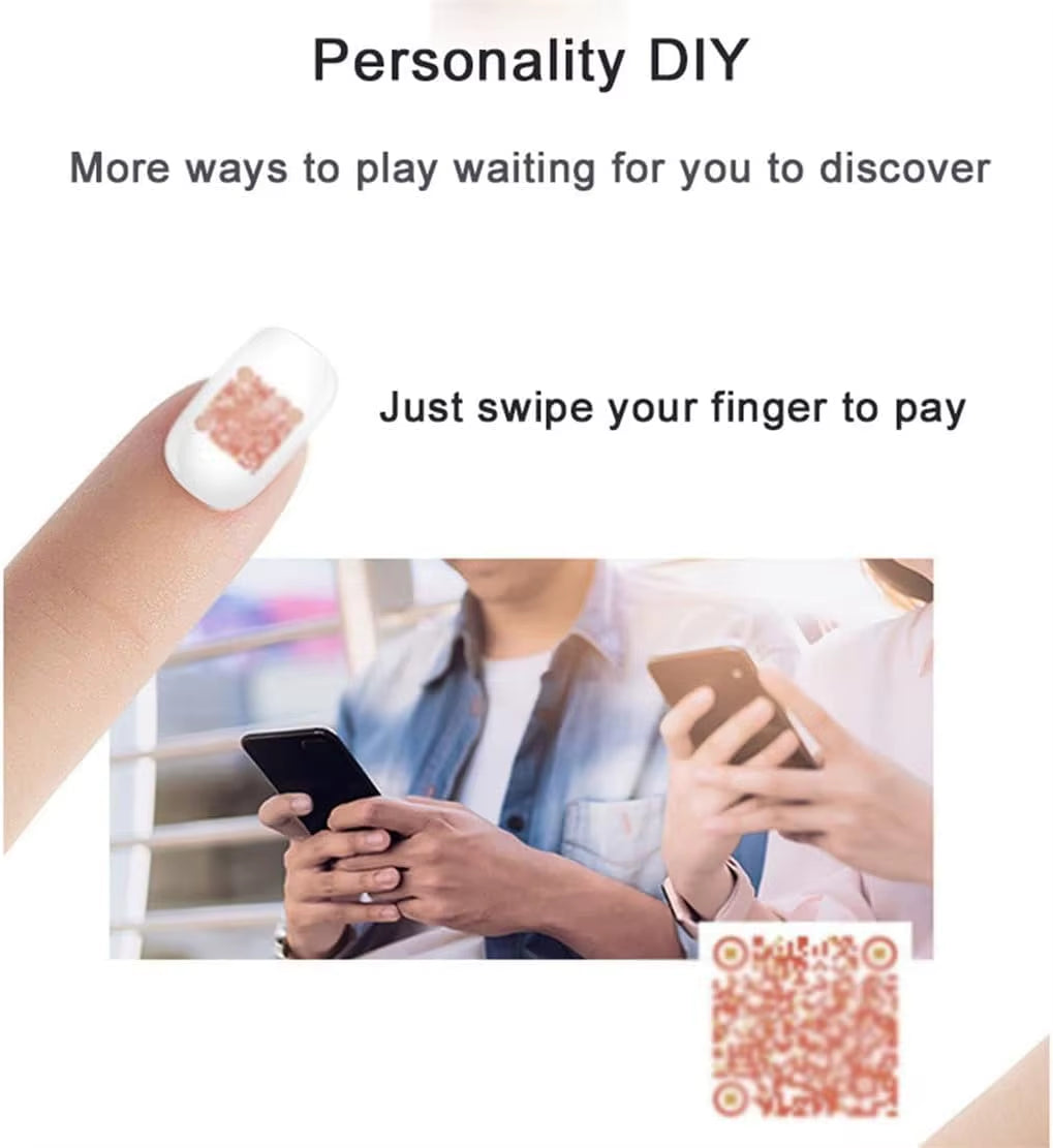 Nail Printer Machine,Intelligent 3D Nail Painting Machine,Portable 3D Automatic Smart Nail Machine Nail Printer,1000+ Designs