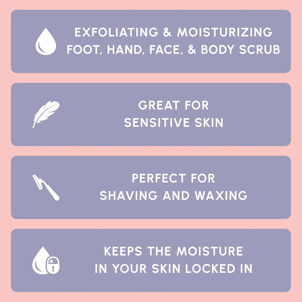 Arabica Coffee Body Scrub - Moisturizing and Exfoliating for Body, Face, Hand, Foot - Fights Stretch Marks, Fine Lines, Wrinkles - Great Gifts for Women & Men - 10 Oz