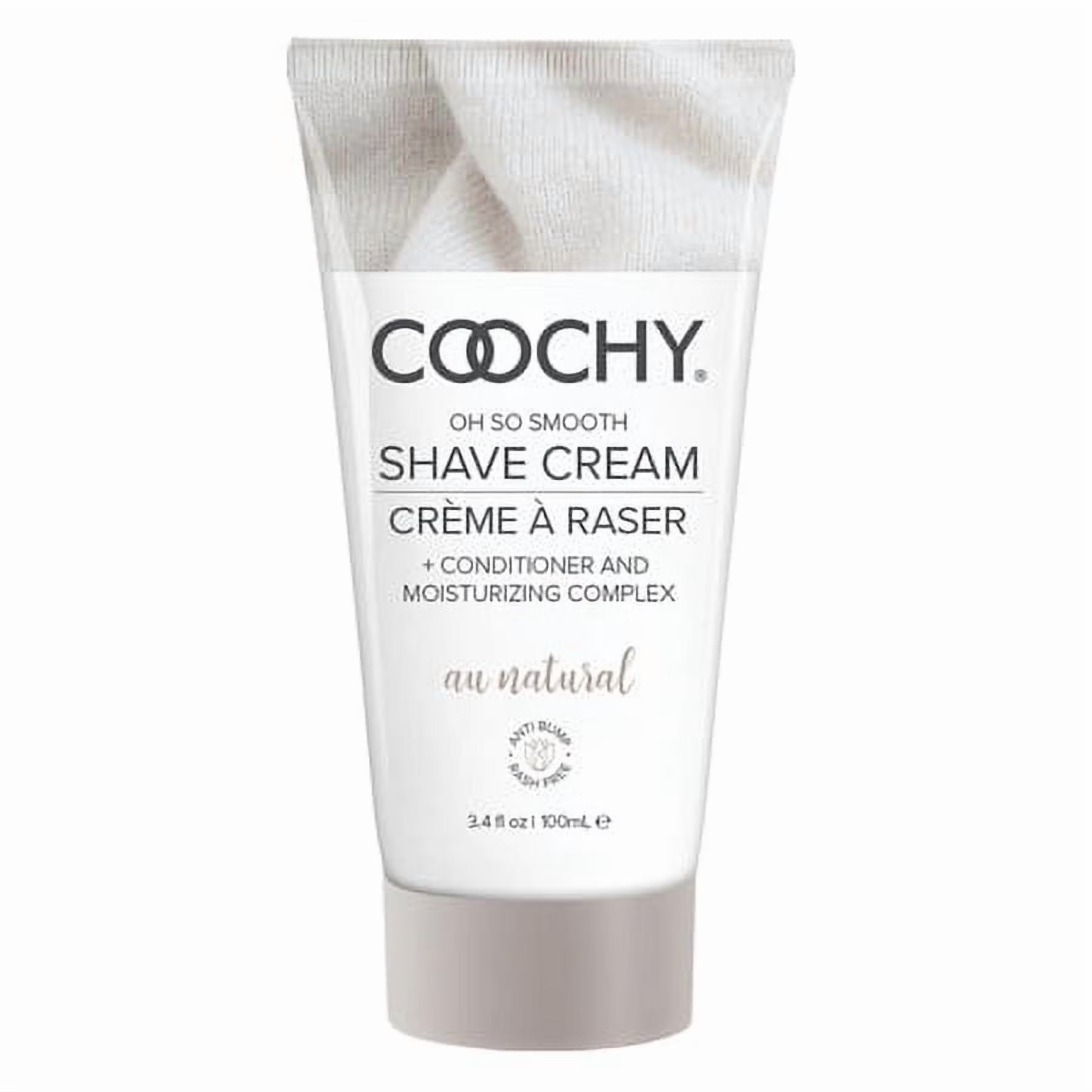 Coochy Shave Cream - Au Natural - 3.4 Oz